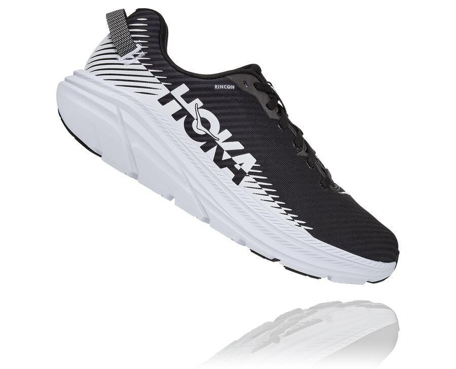 Hoka One One Løbesko Herre - Rincon 2 - Sort/Hvide - 405789OST